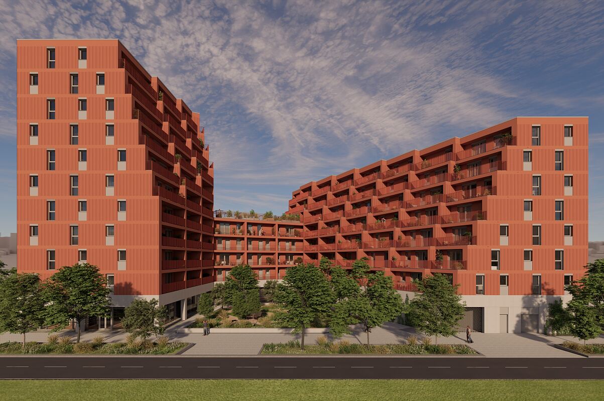 Neubau im Stadtquartier Neues Landgut