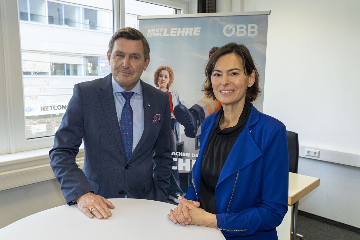 BM Hanke_VD Angelo_PK Lehrwerkstätte Graz_c_OEBB_Zenz