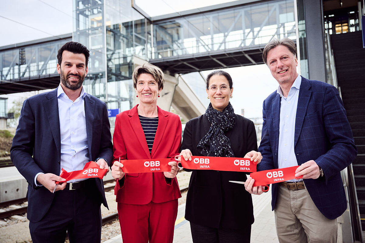 Bahnhof Sigmundsherberg wiedereröffnet