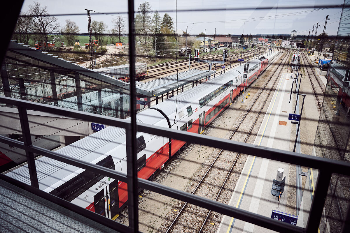 Bahnhof Sigmundsherberg wiedereröffnet
