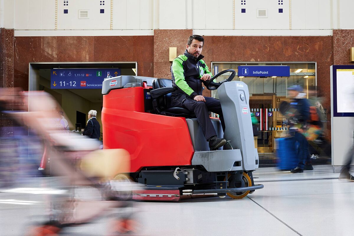 290 Reinigungskräfte waren in der Ostregion beim Frühjahrsputz dabei