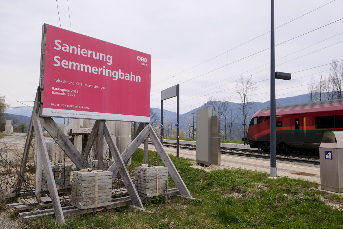 Sanierungsarbeiten Semmering-Bergstrecke 