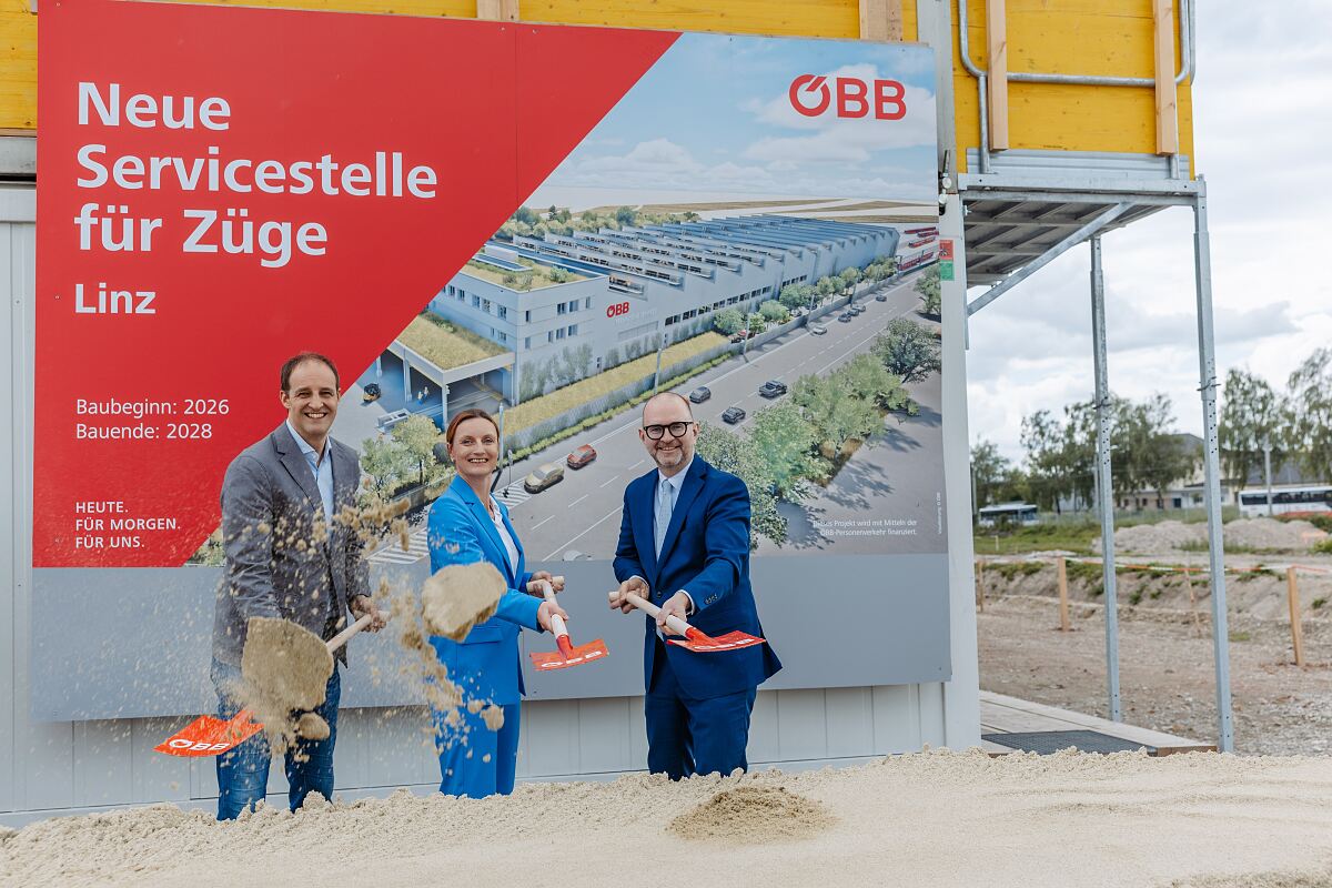 Spatenstich TS Werk Linz