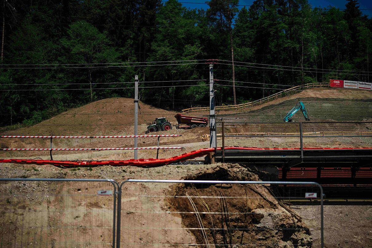 Baustelle Föderlach