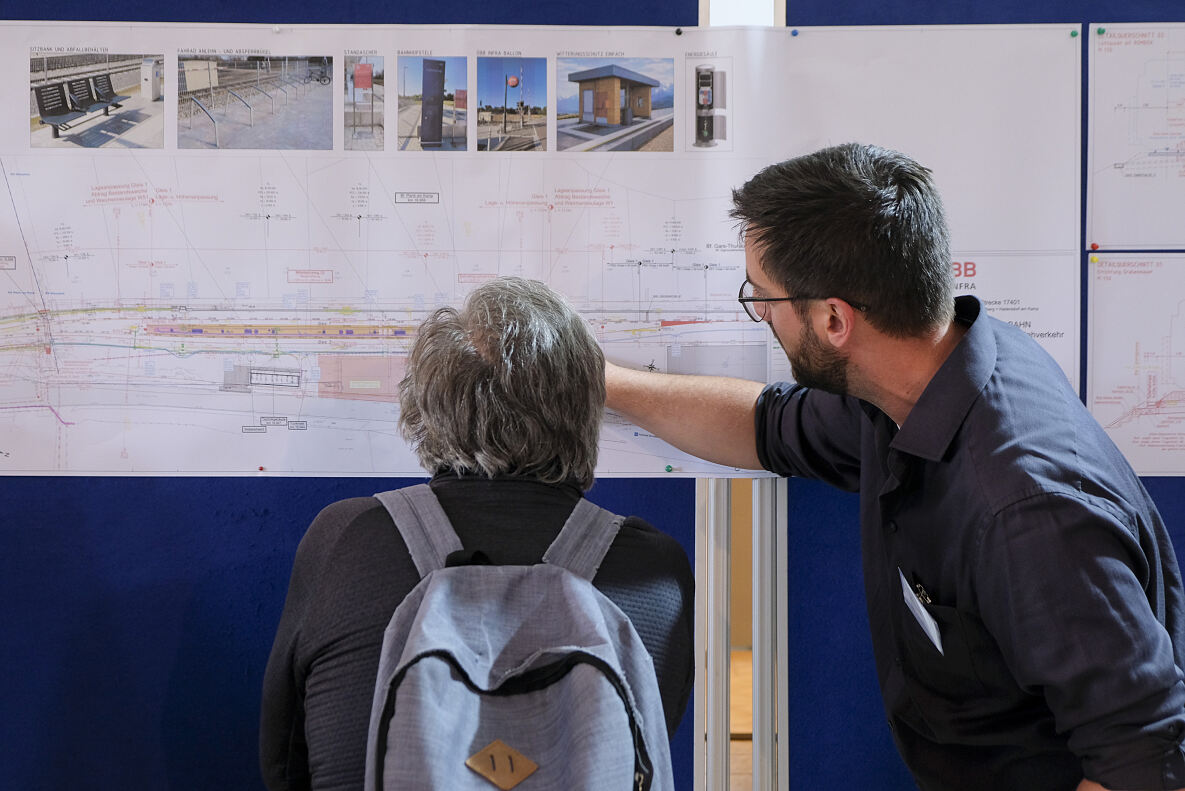 Planausstellung Kamptalbahn  Plank am Kamp