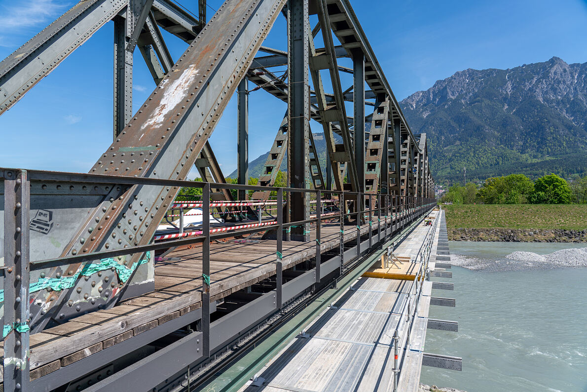 Streckensperre Feldkirch-Buchs
