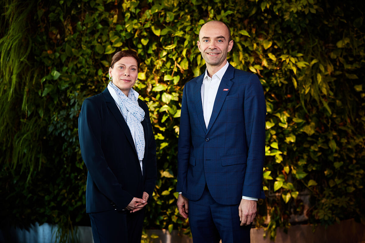 Martina Hacker und Gabriel Kroisleitner