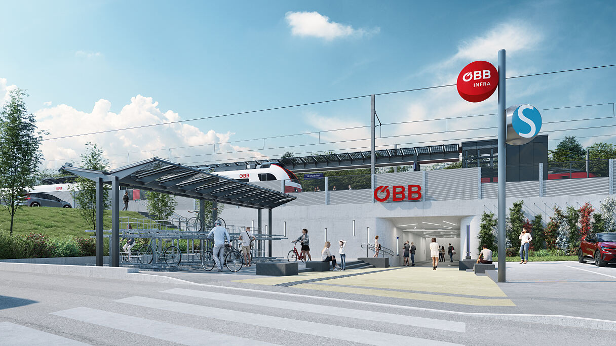 Visualisierung_Bf_Straßwalchen_c_OEBB_Fally + Partner Architekten ZT