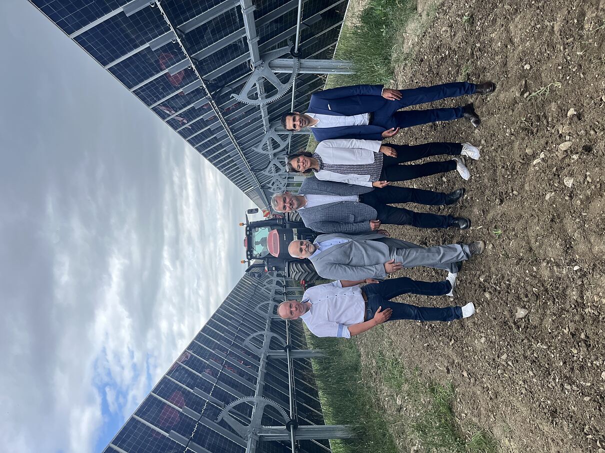 Inbetriebnahme Agri-PV-Anlage Donnerskirchen