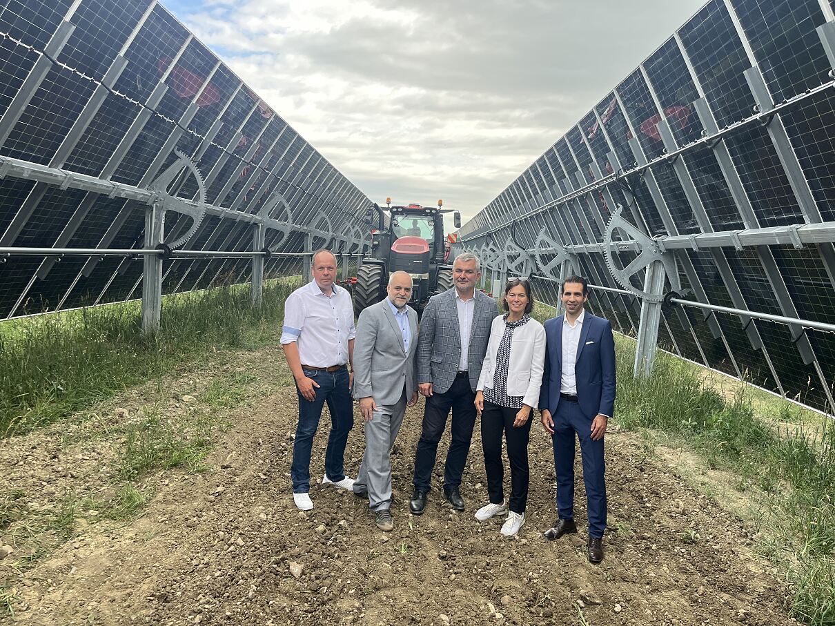 Inbetriebnahme Agri-PV-Anlage Donnerskirchen