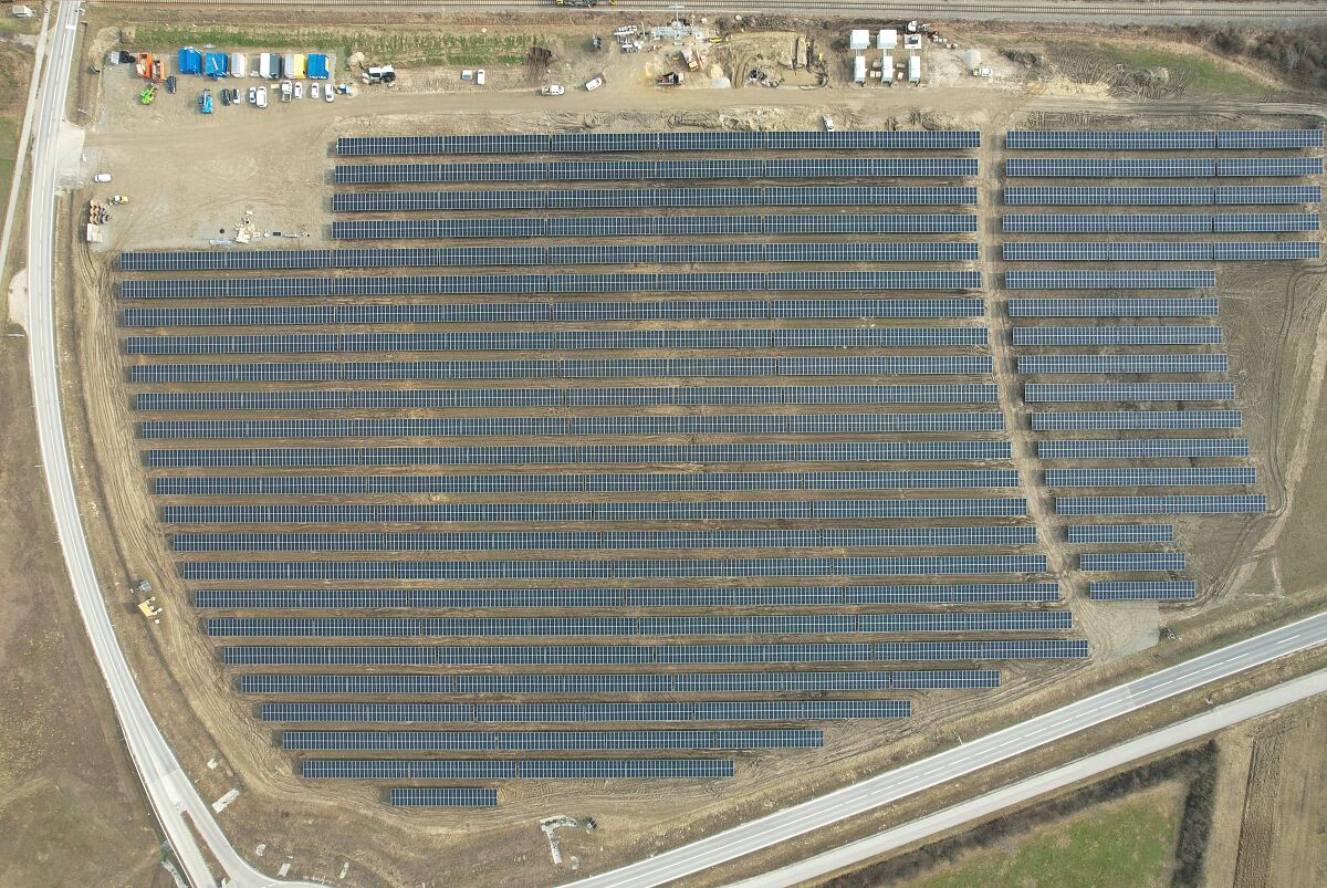 Agri-PV-Anlage Donnerskirchen_Drohne