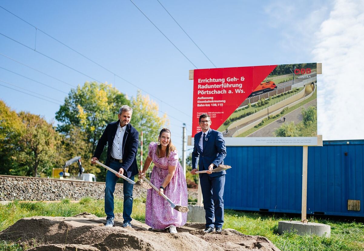 Baustart UF Pörtschach