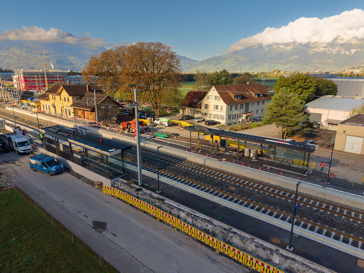 Bahnhof Nendeln neu 