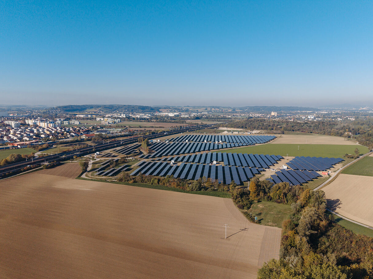 Größte PV-Anlage der ÖBB