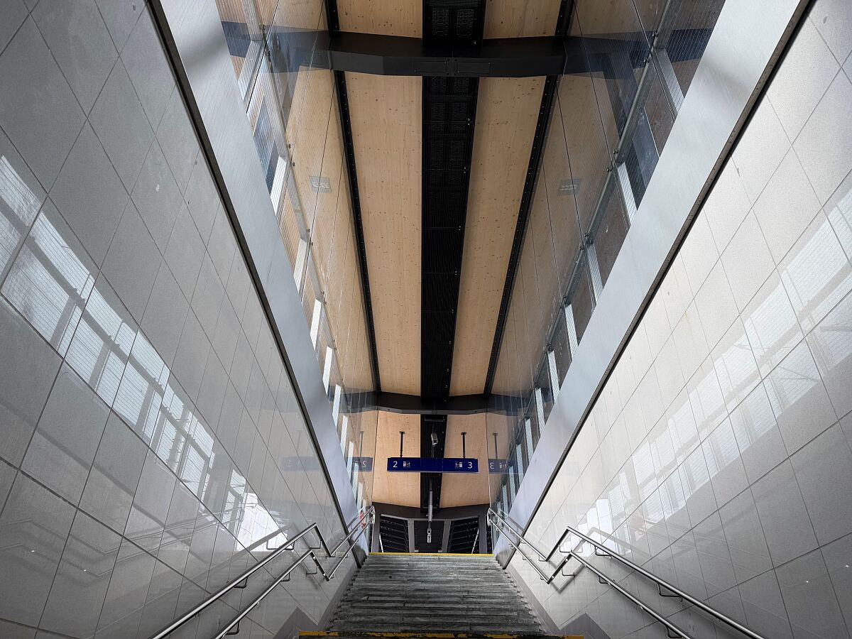 Villach HBF - neuer Stiegenaufgang