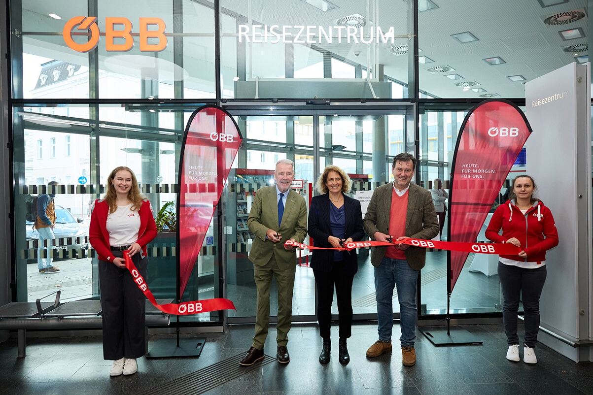 Neueröffnung ÖBB Reisezentrum Hbf Wiener Neustadt