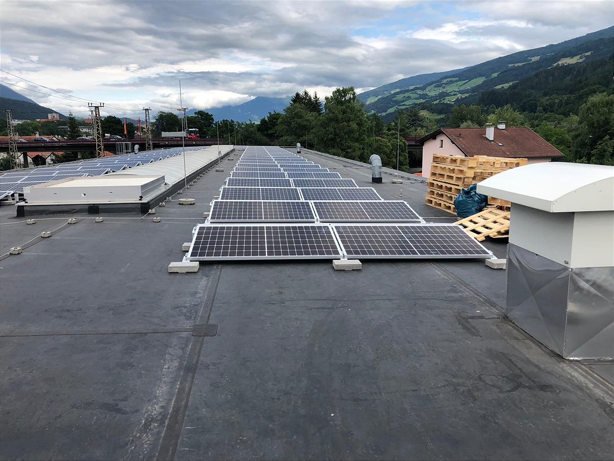 ÖBB PV-Anlage in Hall