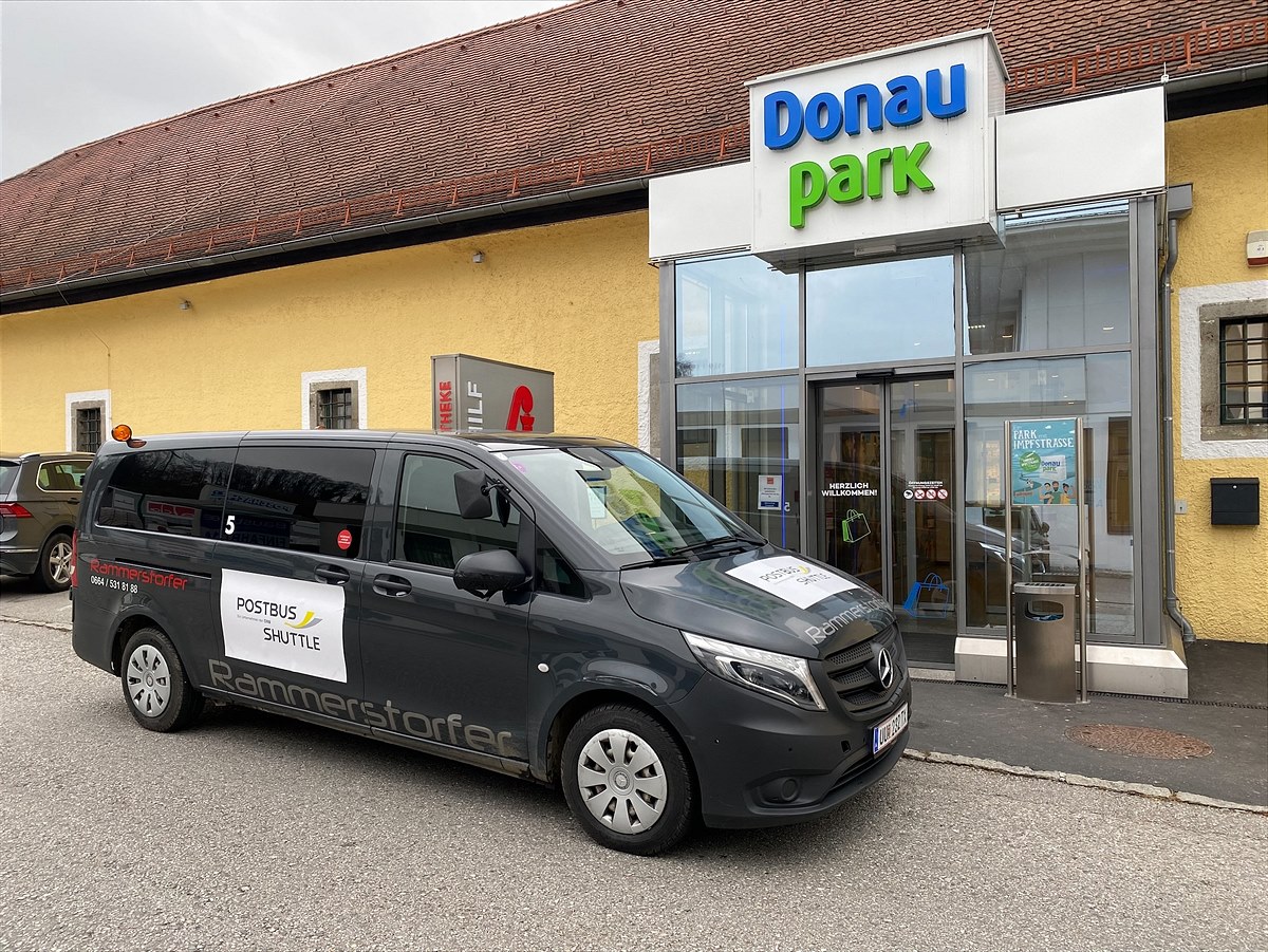 Postbus Shuttle zur Impf- und Teststraße