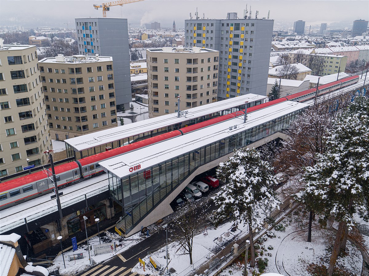 Eröffnung Haltestelle Innsbruck Messe