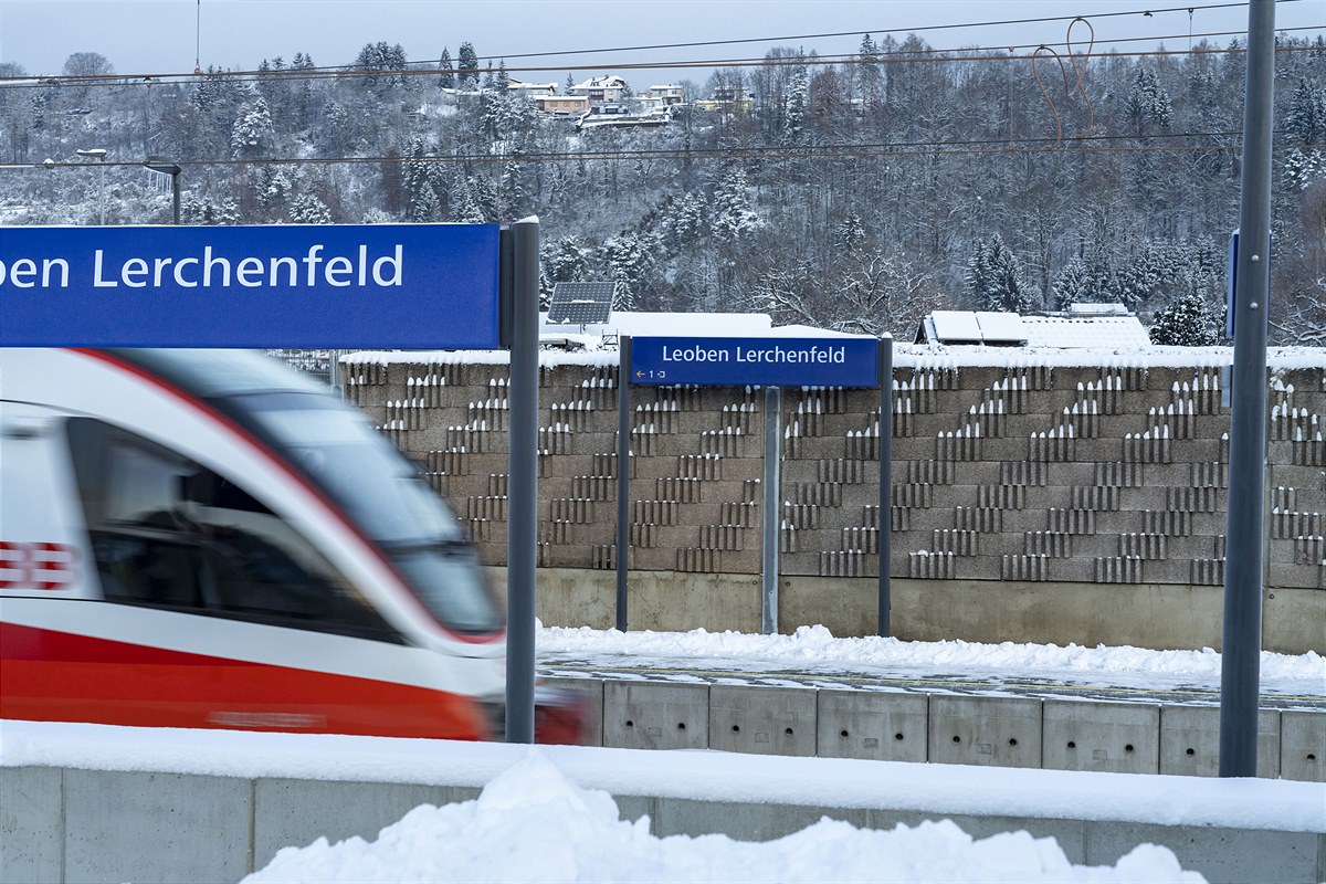 Haltestelle Leoben Lerchenfeld