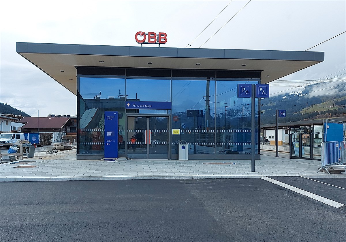 Modernisierter Bahnhof Kirchberg
