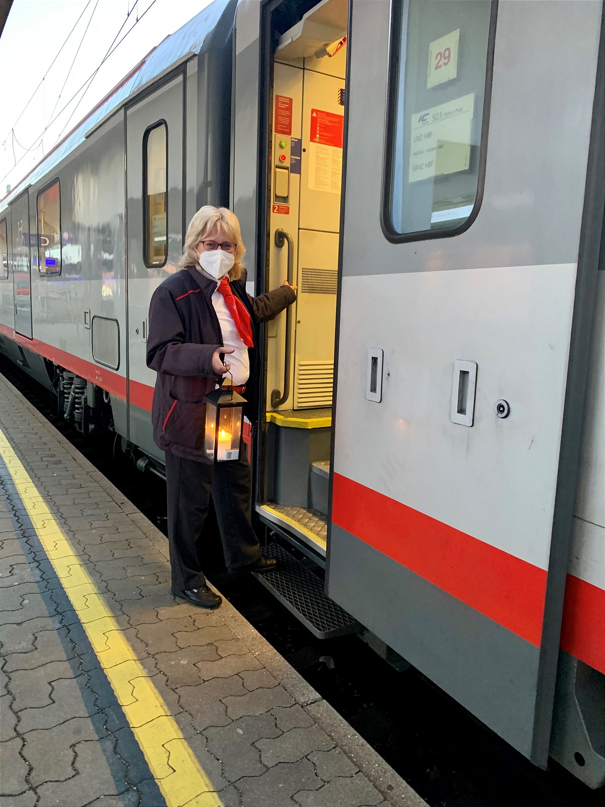Abfahrt nach Graz