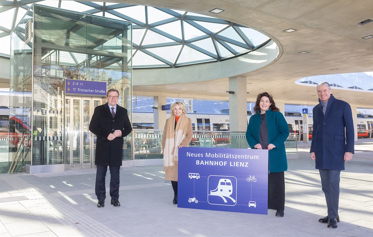 Eröffnung Mobilitätzentrum Lienz