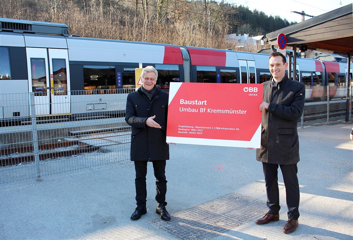 Baustart Bf Kremsmünster_ÖBB-Zolles