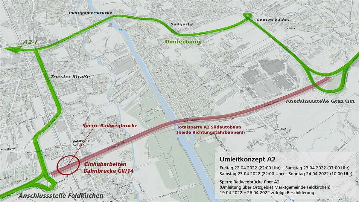 Umleitung A2 