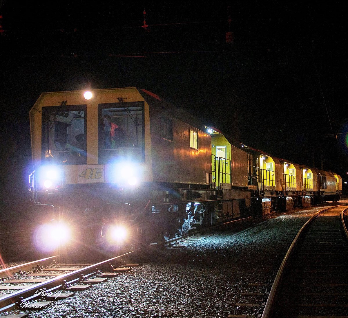 Schienenschleifzug © ÖBB, Knaus