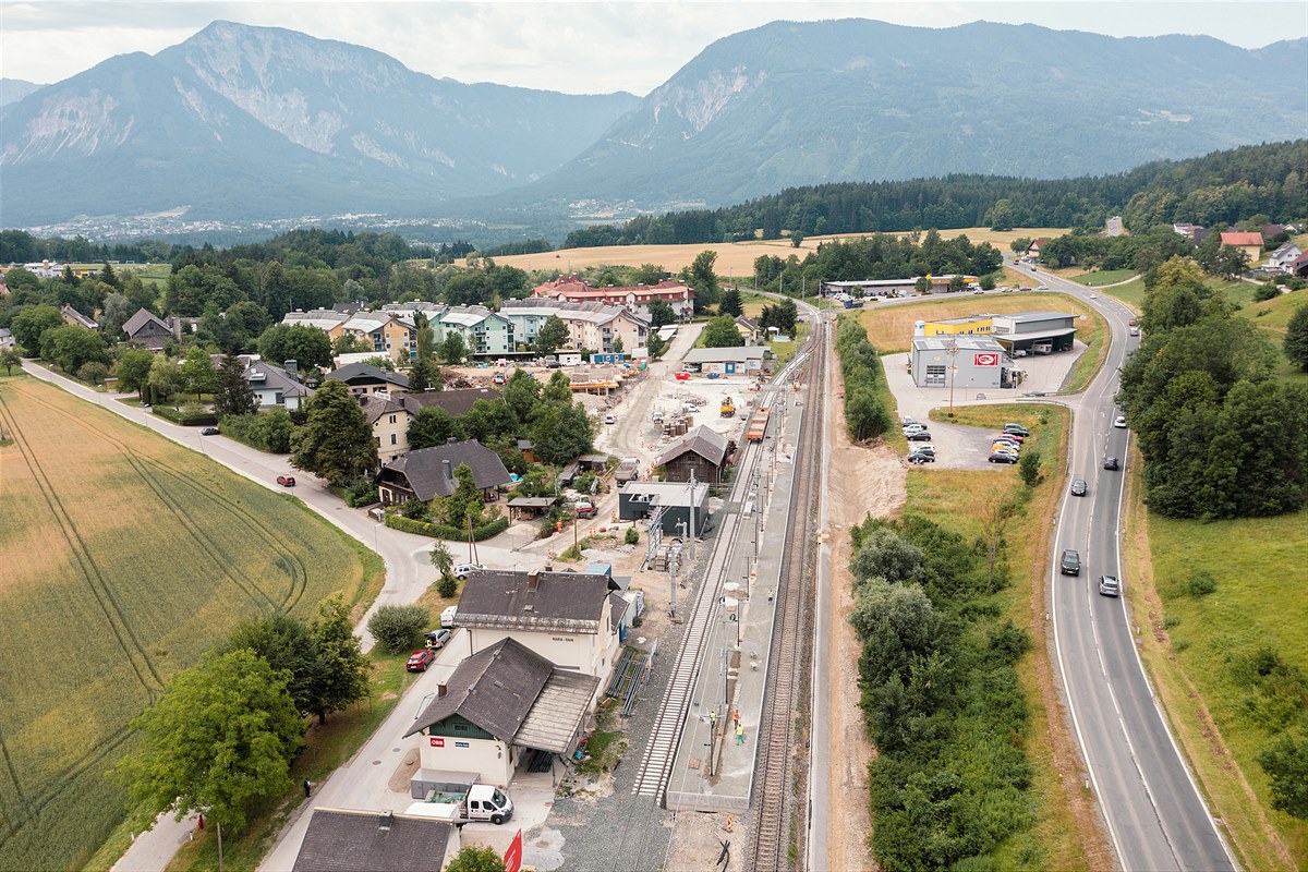 Elektrifizierung Klagenfurt - Weizelsdorf