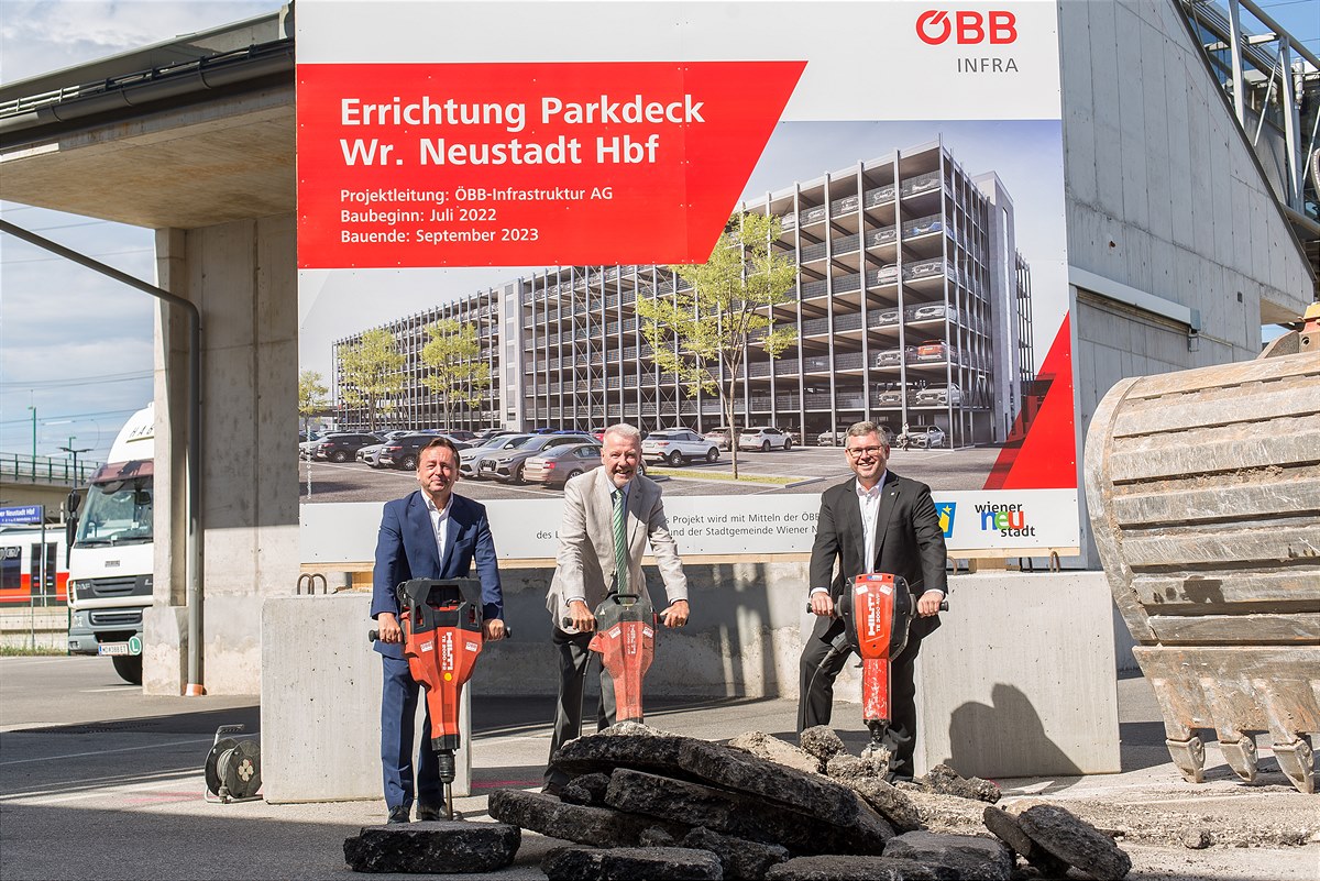 PD Wr. Neustadt_Hager, Schneeberger, Schleritzko © ÖBB, Mikkelsen