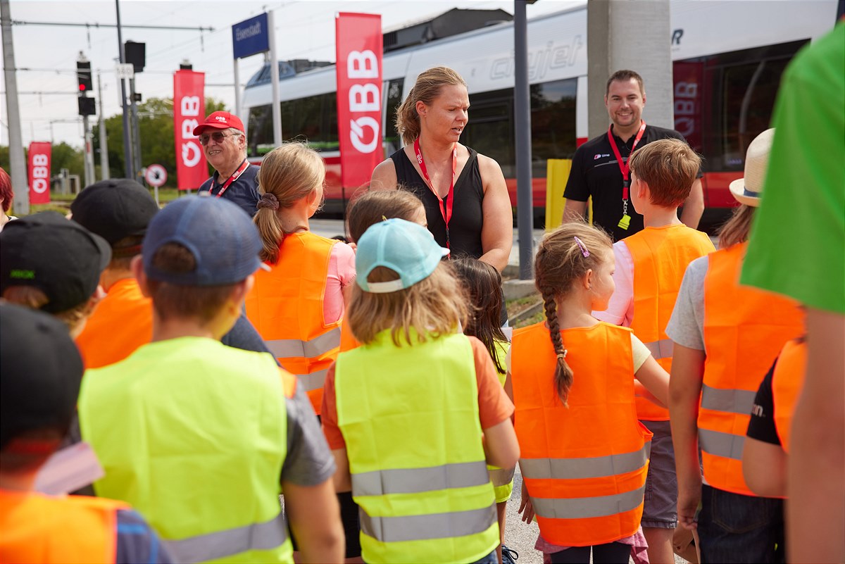 ÖBB-Kindersicherheitstag Eisenstadt 8 © ÖBB, Scheiblecker