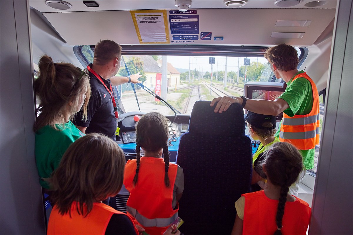 ÖBB-Kindersicherheitstag Eisenstadt 5 © ÖBB, Scheiblecker