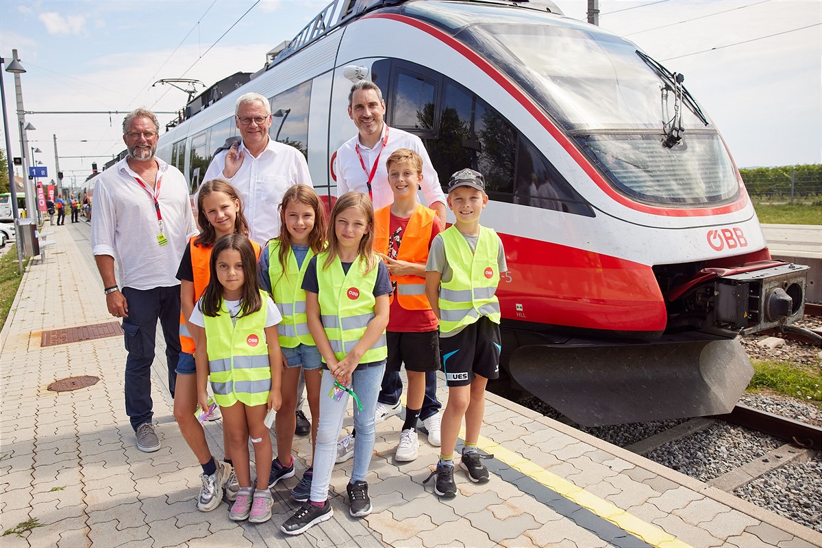 ÖBB-Kindersicherheitstag Eisenstadt 1 © ÖBB, Scheiblecker