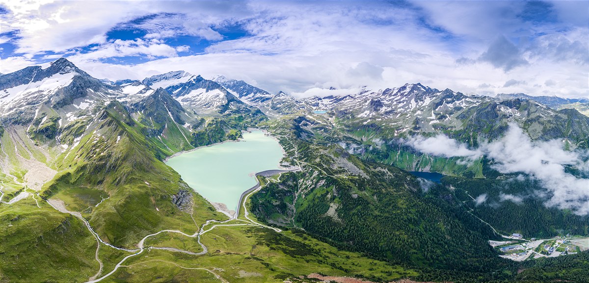Panorama ÖBB Kraftwerk Tauernmoos