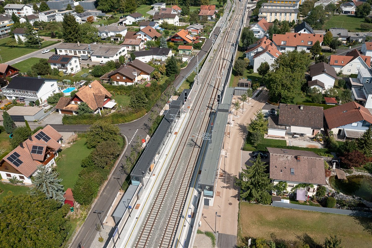 Haltestelle Lauterach Unterfeld