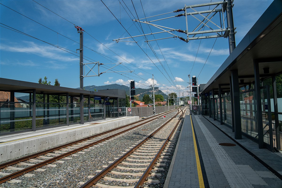 Haltestelle Lauterach Unterfeld
