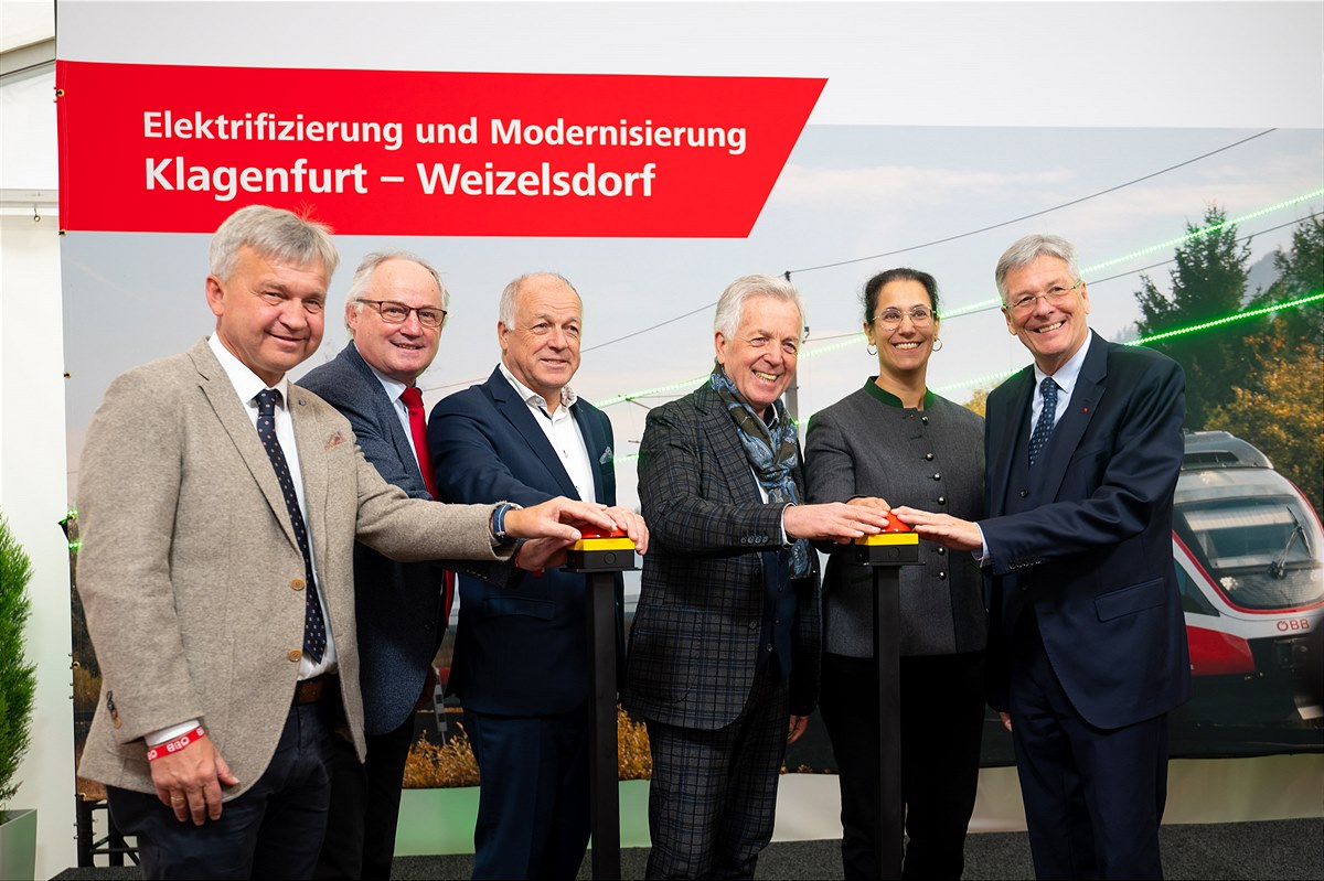 Elektrifizierung Klagenfurt - Weizelsdorf