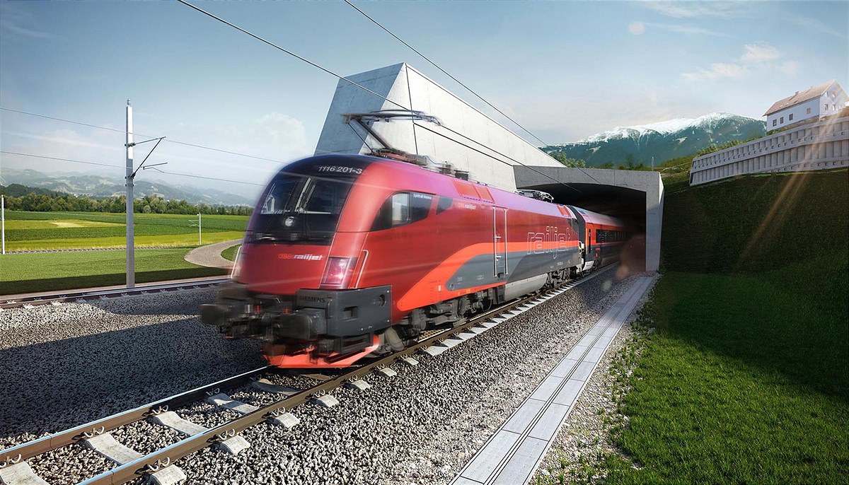 Visualisierung Koralmtunnel