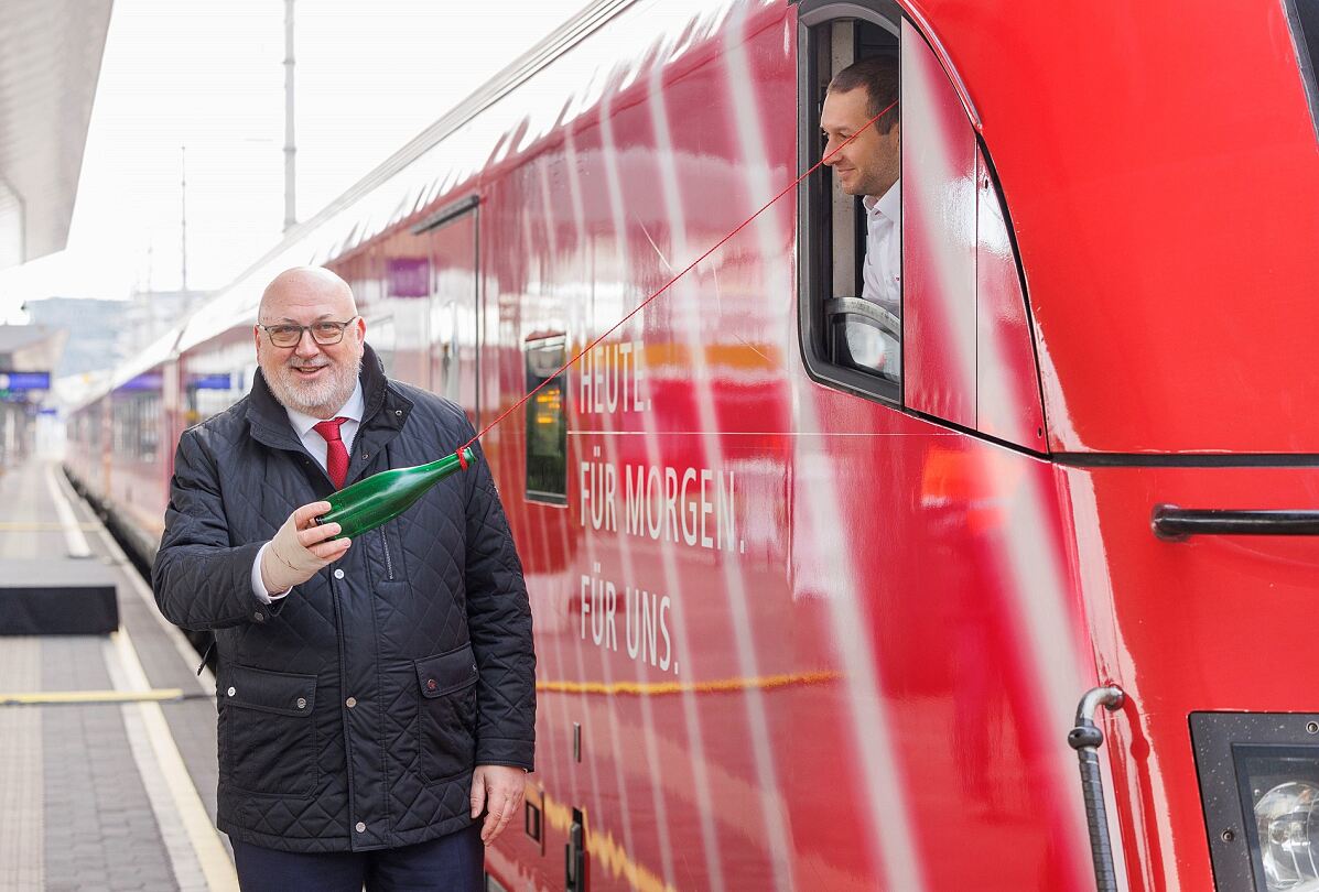 Taufe 100 Jahre ÖBB Railjet