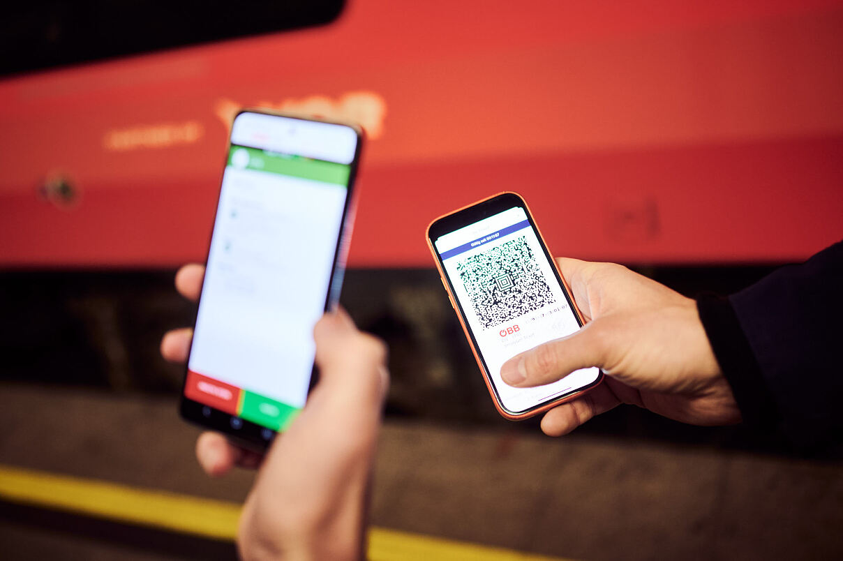 ÖBB SimplyGo! 02 - Validierungsvorgang - (c) ÖBB_Marek Knopp