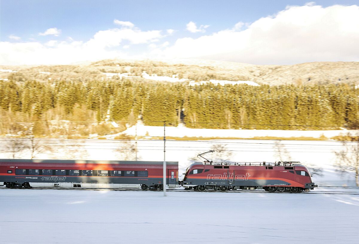 Beim ÖBB-Fernverkehr über das Deutsche Eck kommt es zu Einschränkungen und Ersatzmaßnahmen