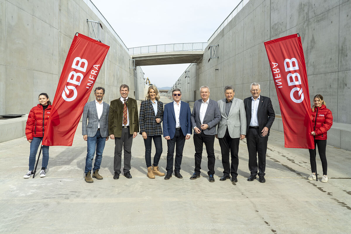 Gruppenfoto Unterflurtrasse 