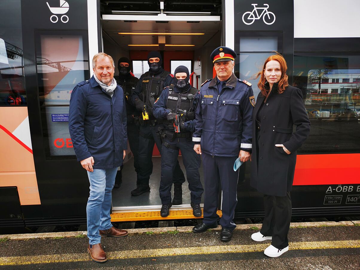 Einsatz mit v.l.n.r. Wallner, Dullnig, Huber