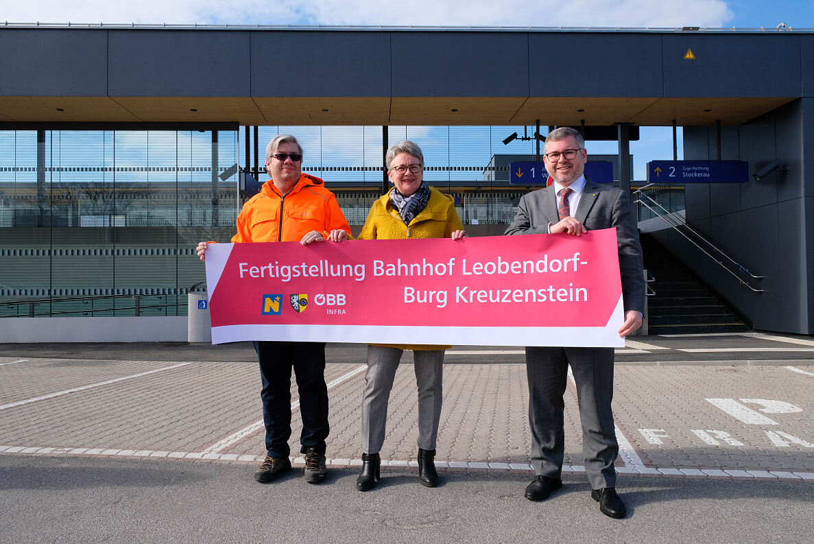 Bf. Leobendorf-Burg Kreuzenstein 2 © ÖBB, Christian Zenger