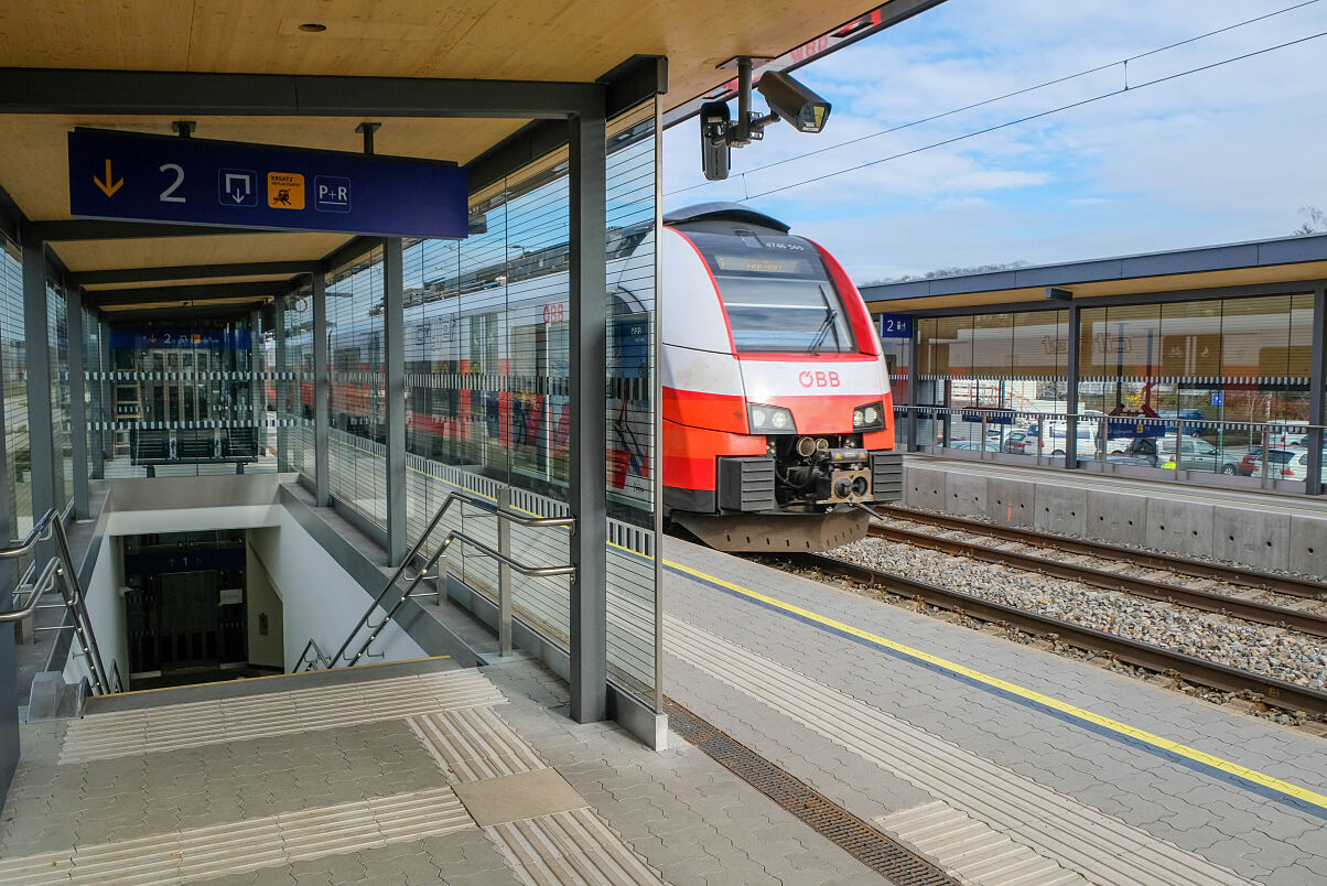Bf. Leobendorf-Burg Kreuzenstein 3 © ÖBB, Christian Zenger