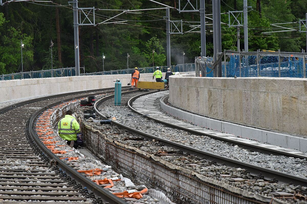 Semmeringbahn_Schließung Mittelfuge © ÖBB, Robert Deopito
