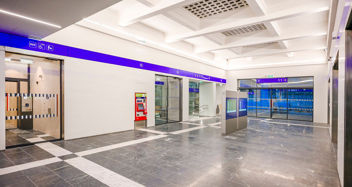 Mürzzuschlag_Bahnhof innen © ÖBB, Ebner