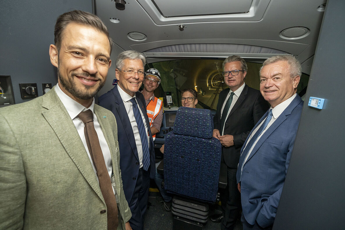 Koralmtunnel Durchquerung